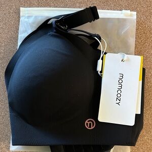 Momcozy Black Nursing Bra
